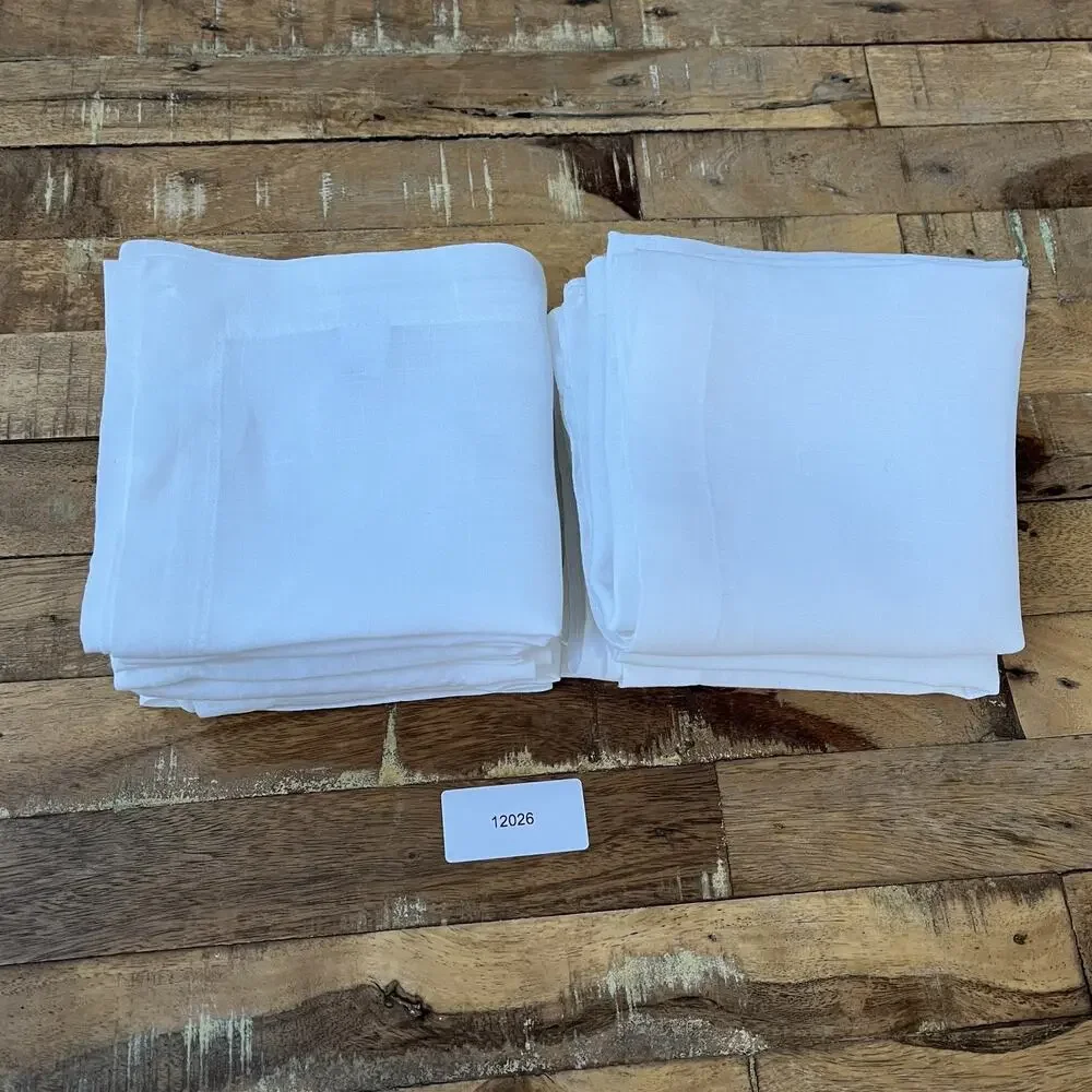 Matteo Los Angeles Set of 8 Napkins White 22